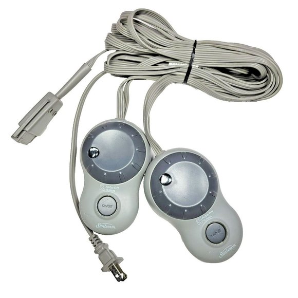 Sunbeam Bedding Sunbeam Style S85kqa Dual Heat Controller 4prong